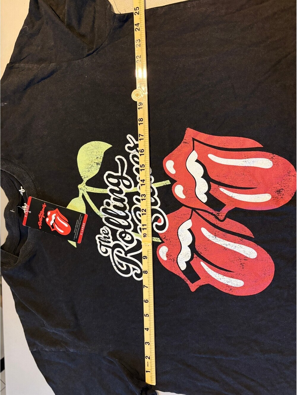 The Rolling Stones Official Licensed Graphic Tee Black XL - Picture 5 of 8